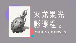 火龙果素描光影